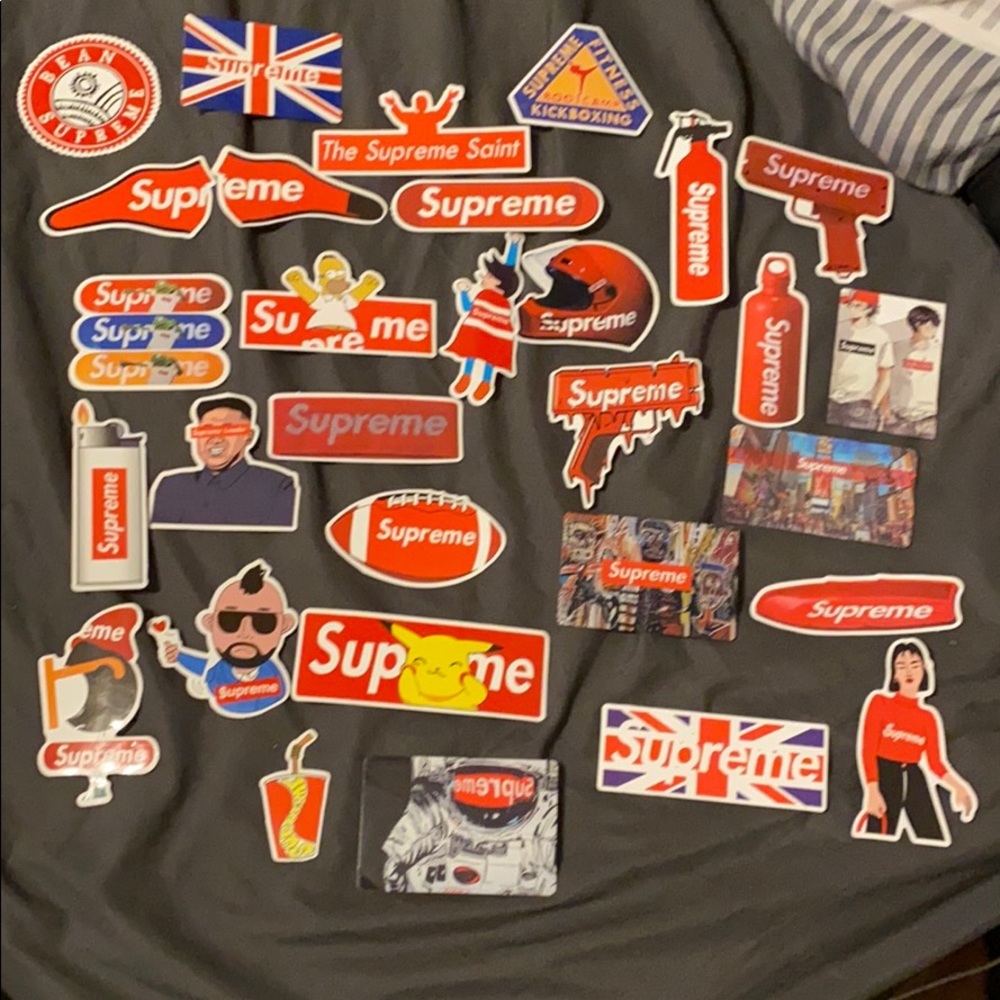 Supreme stickers
